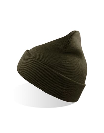 Wind Beanie Recycled — Olive