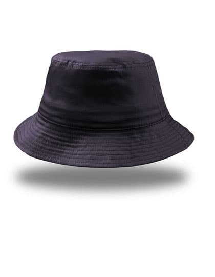 Bucket Cotton Hat — Navy