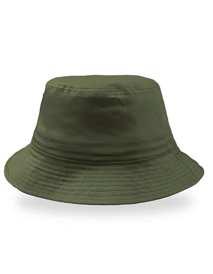 Bucket Cotton Hat — Olive