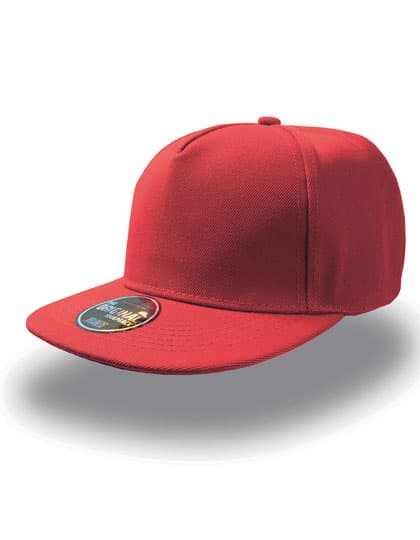 Snap Five Cap — Red