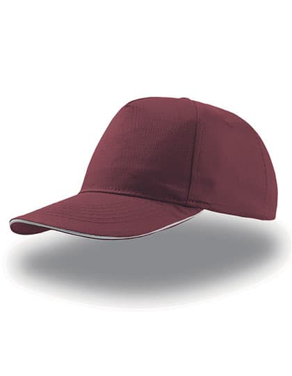 Start Five Sandwich Cap — Burgundy
