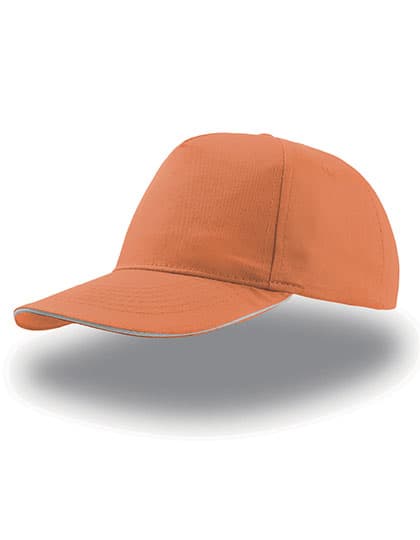 Start Five Sandwich Cap — Orange
