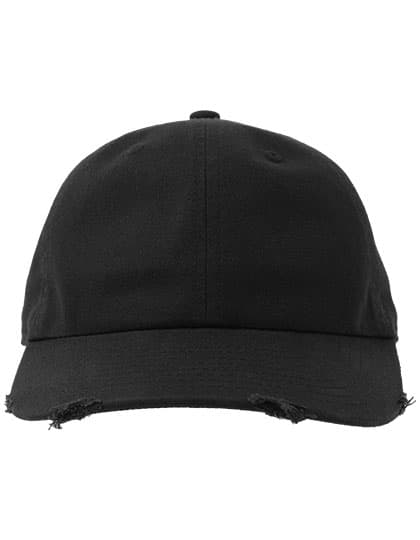Dad Hat Destroyed-S — Black