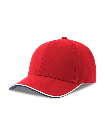 Pilot Piping Sandwich-S Cap — Red