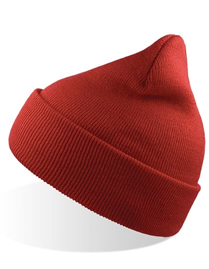 Wind Beanie — Off Red