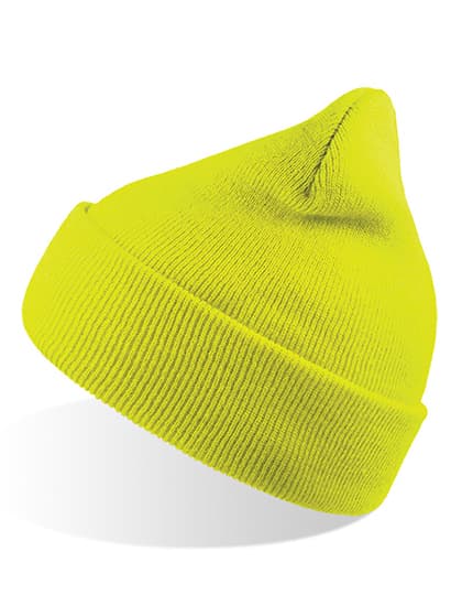 Wind Beanie — Yellow Fluo