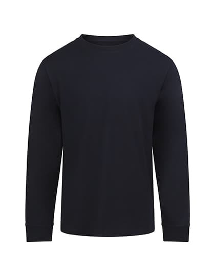 AWDis 180 Long Sleeve T — Deep Black