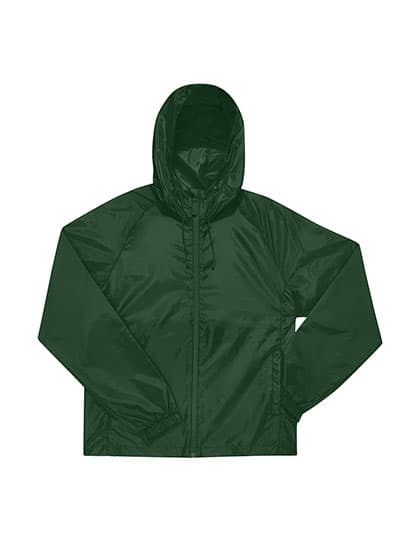 #Reset Lined Windbreaker — Bottle Green