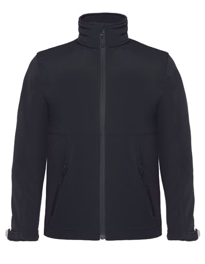 Kids´ Hooded Softshell Jacket — Black