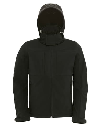Men´s Hooded Softshell — Black