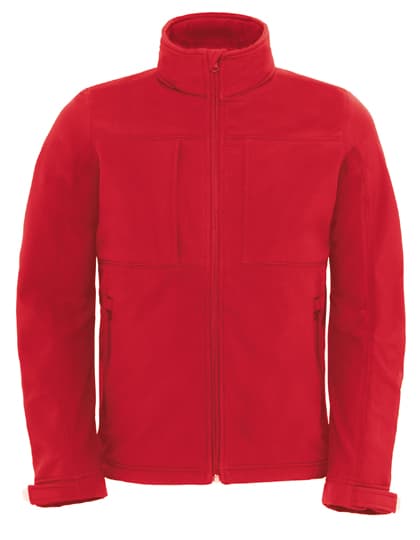 Men´s Hooded Softshell — Red