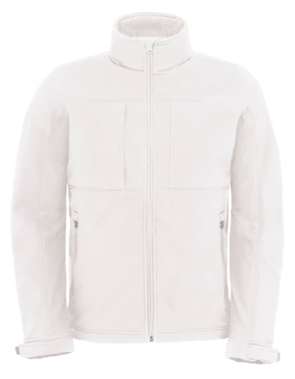 Men´s Hooded Softshell — White