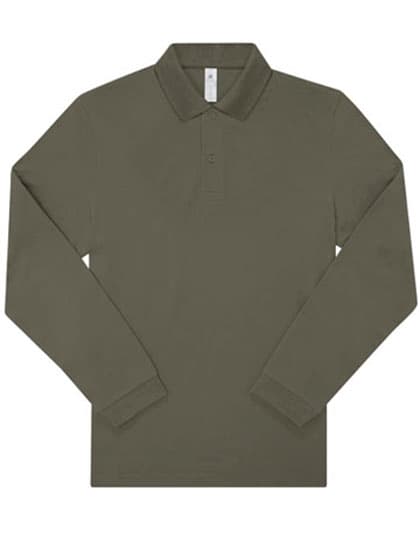 My Polo 180 Long Sleeve — Camo Green