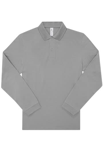 My Polo 180 Long Sleeve — Sport Grey (Heather)