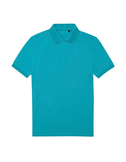 My Eco Polo 65/35_° — Pop Turquoise