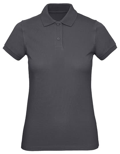 Inspire Polo /Women_° — Dark Grey (Solid)