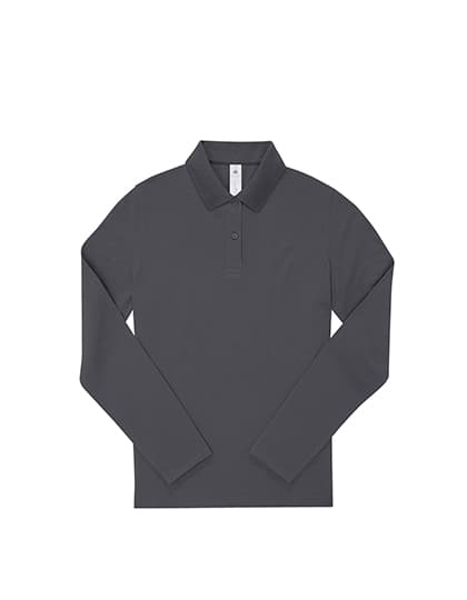 My Polo 210 Long Sleeve /Women — Dark Grey (Solid)