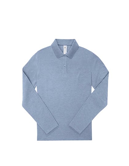 My Polo 210 Long Sleeve /Women — Heather Blue