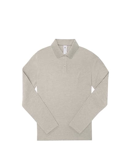 My Polo 210 Long Sleeve /Women — Heather Grey Fog