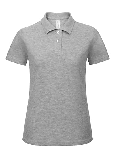 Women´s Polo ID.001 — Heather Grey