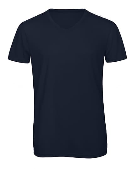 Men´s V-Neck Triblend T-Shirt — Navy