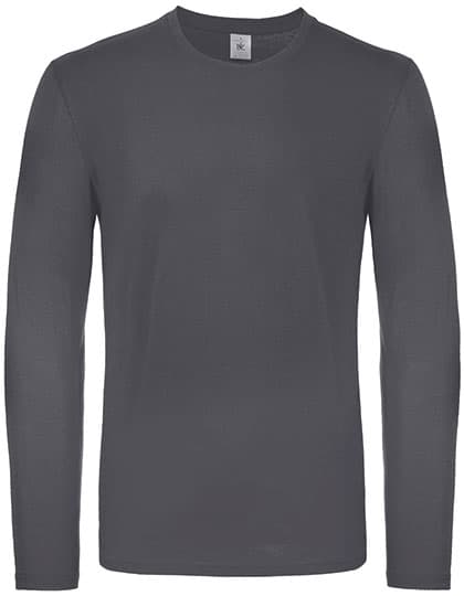 Men´s T-Shirt #E150 Long Sleeve — Dark Grey (Solid)