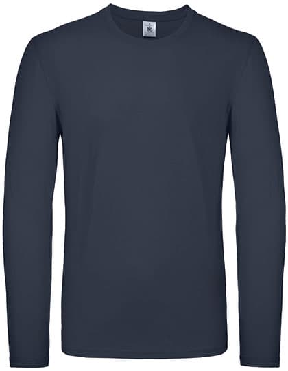 Men´s T-Shirt #E150 Long Sleeve — Navy