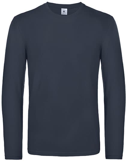 Men´s T-Shirt #E190 Long Sleeve — Navy