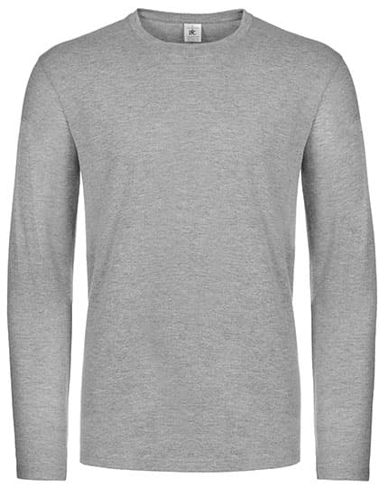 Men´s T-Shirt #E190 Long Sleeve — Sport Grey (Heather)