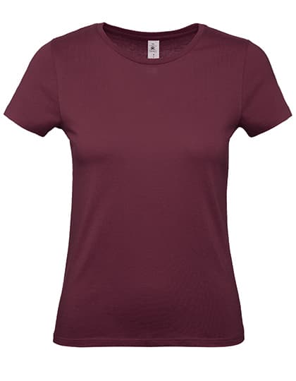 Women´s T-Shirt #E150 — Burgundy