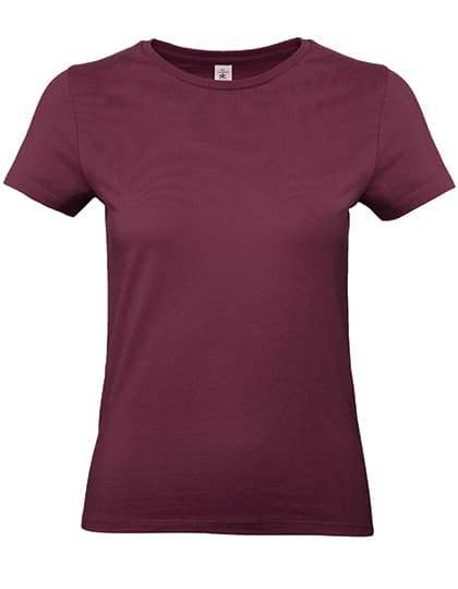 Women´s T-Shirt #E190 — Burgundy