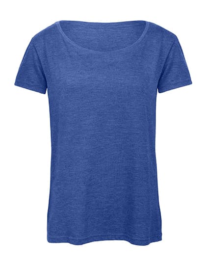 Women´s Triblend T-Shirt — Heather Royal Blue