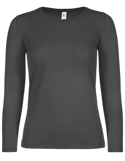 Women´s T-Shirt #E150 Long Sleeve — Bear Brown