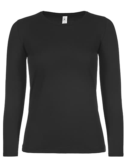 Women´s T-Shirt #E150 Long Sleeve — Black