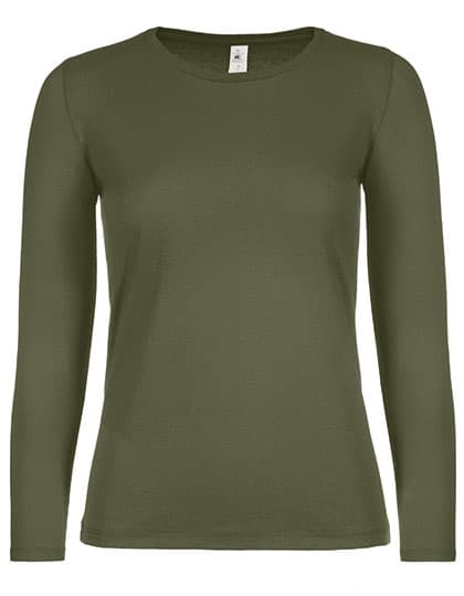 Women´s T-Shirt #E150 Long Sleeve — Urban Khaki