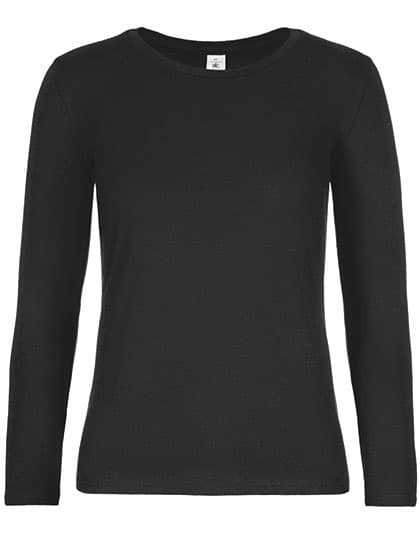 Women´s T-Shirt #E190 Long Sleeve — Black