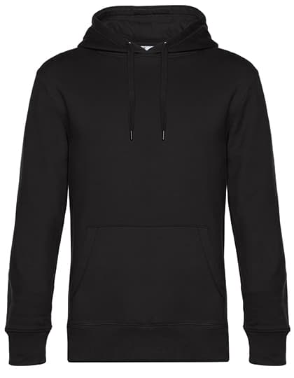 KING Hooded Sweat_° — Black Pure