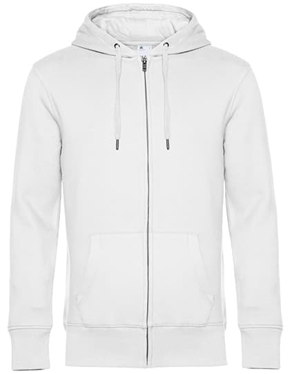 KING Zipped Hood Jacket_° — White