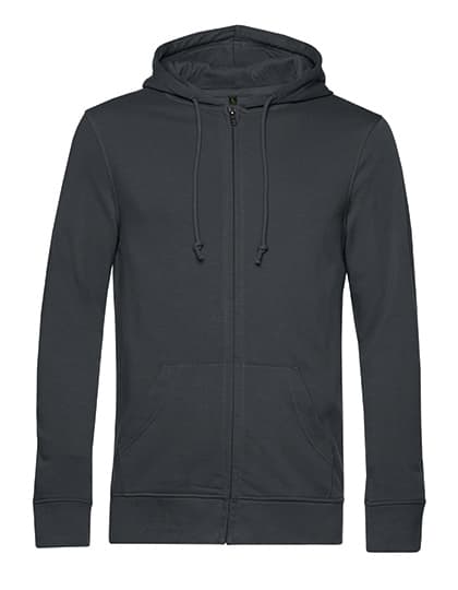Inspire Zipped Hood Jacket_° — Asphalt