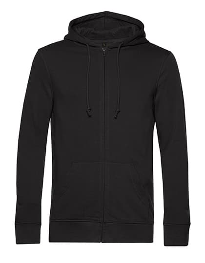Inspire Zipped Hood Jacket_° — Black Pure
