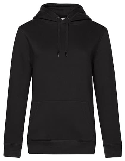 QUEEN Hooded Sweat_° — Black Pure