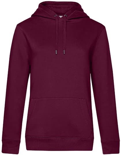 QUEEN Hooded Sweat_° — Dark Cherry