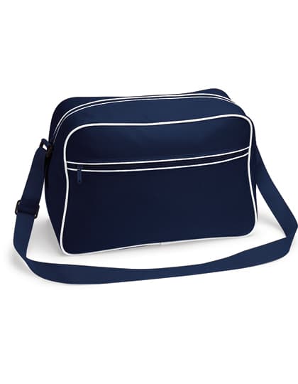 Retro Shoulder Bag — French Navy