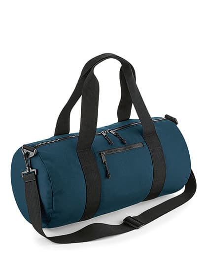 Recycled Barrel Bag — Petrol