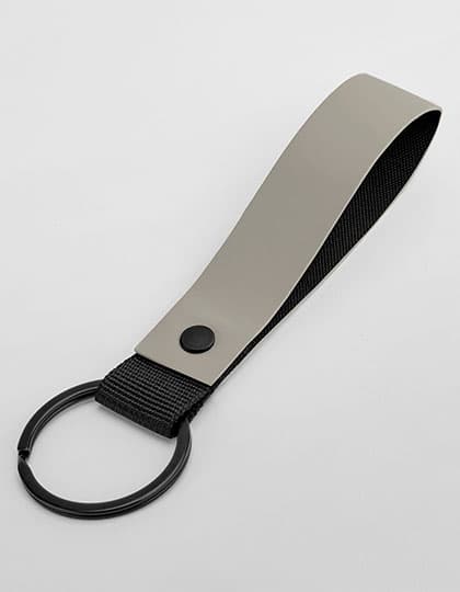 Matte PU Keyring — Clay