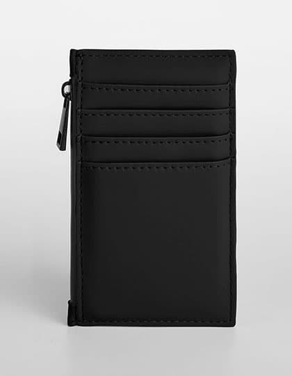 Matte PU Card Holder — Black