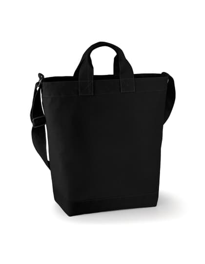 Canvas Day Bag — Black