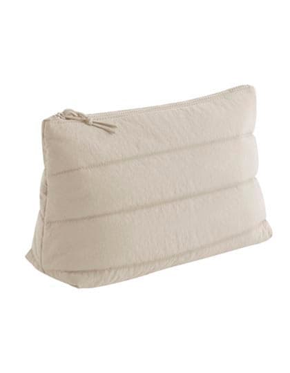 Quilted Accessory Case — Natural Stone