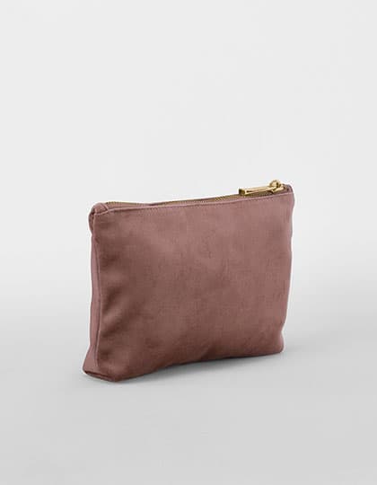 Velvet Accessory Bag — Rose Quartz