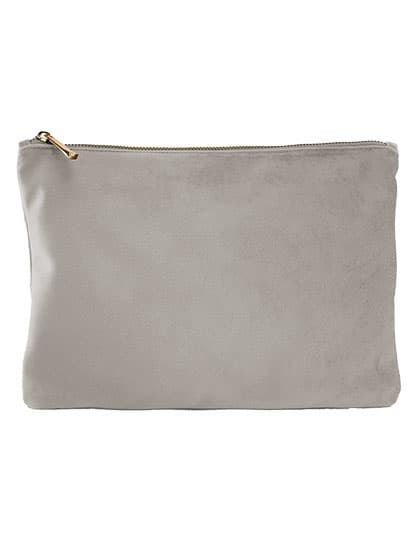 Velvet Accessory Pouch — Moonstone